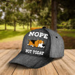 Tmarc Tee Nope Dog Not Today Personalized D Cap For Dog Lover