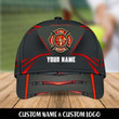 Tmarc Tee Personalized Name Firefighter Classic Cap For Man And Women