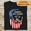 Tmarc Tee Proud To Have Served Navy Veteran Personalized T-shirt