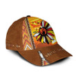 Tmarc Tee Personalized Flower And Hands Native American Soul Printed Cap .CTN