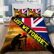 Tmarc Tee Stand for the Flag Kneel for the Fallen UK Soldier D print Bedding set
