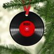 Tmarc Tee Vinyl Record Christmas Ornament