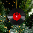 Tmarc Tee Vinyl Record Christmas Ornament