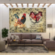 Tmarc Tee Rooster Horizontal Poster NH