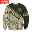 Tmarc Tee Personalized Name Mexico Combo Sweater and Sweatpant