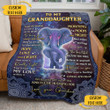Tmarc Tee Personalized Elephant - A Special Gift To Granddaughter For Her Birthday Or Christmas