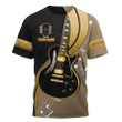 Tmarc Tee Personalized Heavy Metal Skull Guitar Combo T Shirt Board Short DA