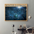 Tmarc Tee Song Of Ice Dragon Winter Horizontal Canvas - Wall Art Poster