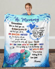Tmarc Tee Special Gift For Mom And Little Angel Fleece Blanket