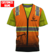 Tmarc Tee Personalized Oilfield Man Combo T Shirt Board Short MH