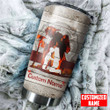 Tmarc Tee Personalized Name Firefighter To My Mom Stainless Steel Tumbler