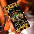 Tmarc Tee Sunflower Elephant All We Are Saying Is Give Peace A Chance All Over Printed Leather Wallet HN
