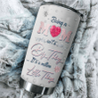 Tmarc Tee Personalizied Name Being A Mom Printed Stainless Steel Tumbler For Mom