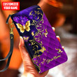 Tmarc Tee Personalized Butterfly All Over Printed Leather Wallet
