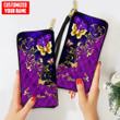 Tmarc Tee Personalized Butterfly All Over Printed Leather Wallet