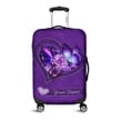Tmarc Tee Customized Name Butterfly Printed Luggage Cover
