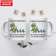 Tmarc Tee Personalized Carpenter Daddysaurus Father's Day Gift Mug