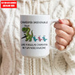 Tmarc Tee Personalized Carpenter Daddysaurus Father's Day Gift Mug