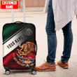 Tmarc Tee Customized Name Mexico Printed Luggage Cover MHDH