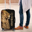 Tmarc Tee Customized Name Lion King Printed Luggage Cover