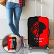 Tmarc Tee Customized Name Jesus Lion King Child Of God Printed Luggage Cover