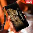 Tmarc Tee Customized name Lion King All Over Printed Leather Wallet