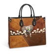 Hippie Elephant Daisy Personalized BGRZ3012013Z Leather Bag