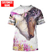 Tmarc Tee Personalized Name Rodeo Shirts Horse Lover Combo T-shirt + Boarshorts NTN14092204