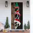 Boston Terrier Christmas Door Cover Tmarc Tee