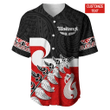 Aotearoa New Zealand Baseball Jersey Shirt Custom text Tmarc Tee