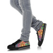 Tmarc Tee Abstract Bright Floral - Low Top Canvas Shoes