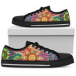Tmarc Tee Abstract Bright Floral - Low Top Canvas Shoes