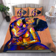 African Couple Love Bedding Set-ML-ML-US Twin-Vibe Cosy™