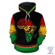 African Hoodie - Africa Reggae - Amaze Style™-ALL OVER PRINT HOODIES (A)