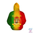African Hoodie - Africa Soul Of A King - Amaze Style™-ALL OVER PRINT HOODIES