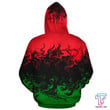 African Zip-Up Hoodie - Africa RGB Painting Color Hoodie 1st - Amaze Style™-ALL OVER PRINT ZIP HOODIES