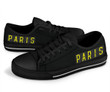 Tmarc Tee Airport Destinations PARIS - Low Top Canvas Shoes