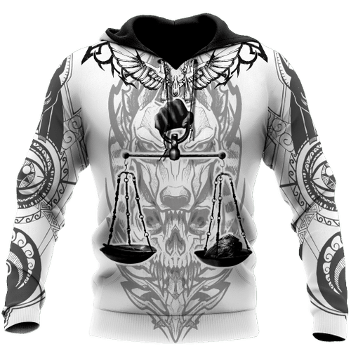 Ancient Egypt Anubis God All 3D Over Printed Unisex Hoodie ML