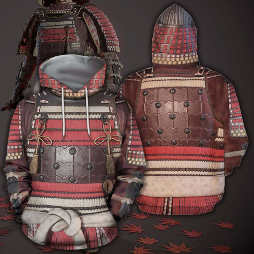 3D All Over Printed Samurai Armor Tops
