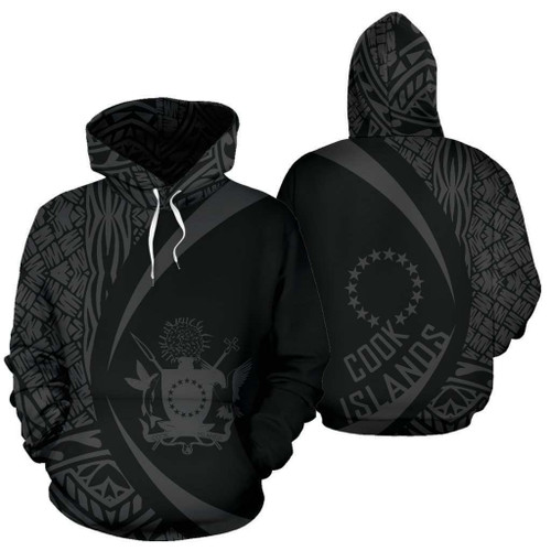 Cook Islands Polynesian Hoodie - Circle Style 04 - J4-TK471