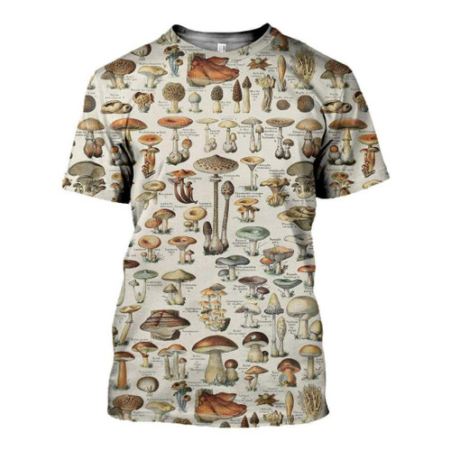 3D All Over Printed Champignons Clothes