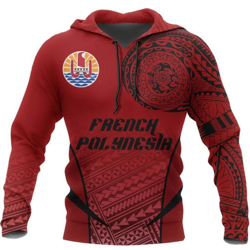 French Polynesia Active Special Zipper Hoodie A7
