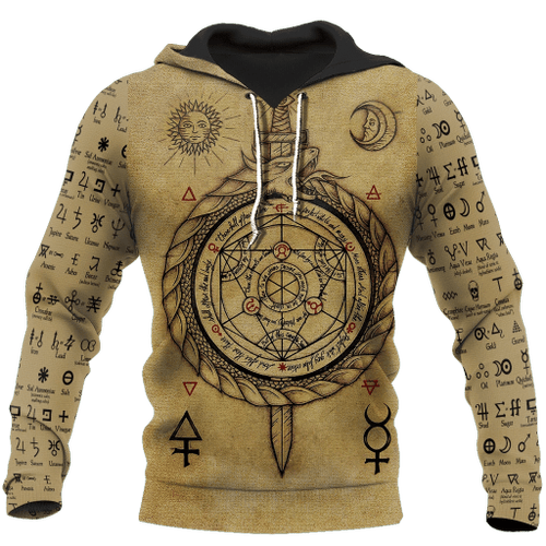 Alchemy 3D All Over Printed Shirts Hoodie JJ020103