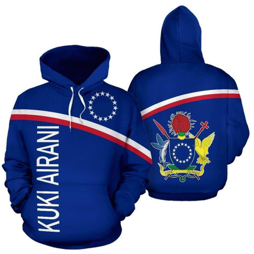 Cook Islands All Over Hoodie - Curve Version HC