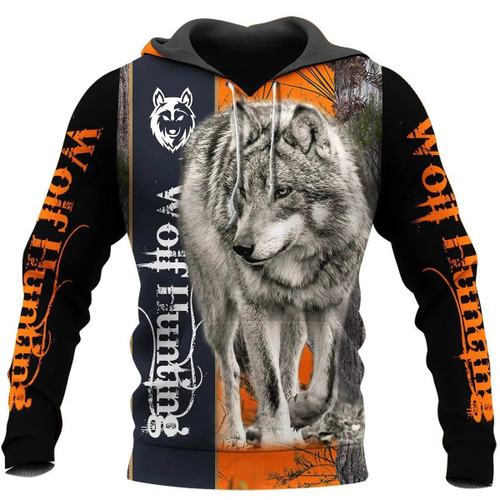 Wolf Hoodie T Shirt For Men and Women NM17042004