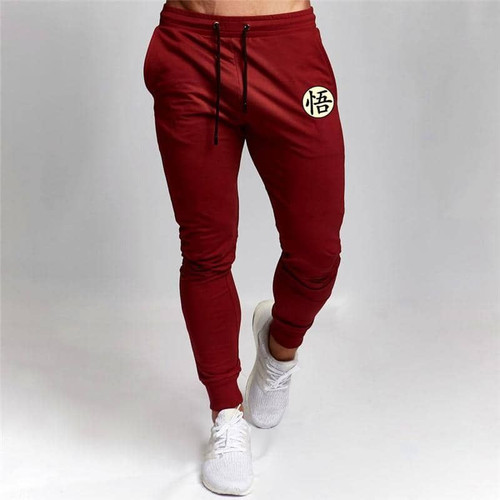 Dragon Fitted Workout Sweats Red V2