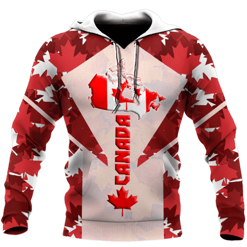 Tmarc Tee Canada dall over printed maple leaf generation