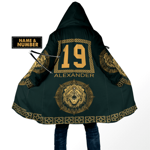 Tmarc Tee All Over Printed Irish St Patrick Day Cloak Personalized Custom Number