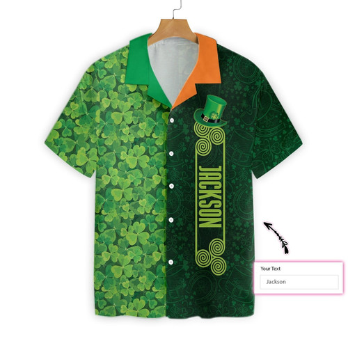 Tmarc Tee Customize Name Irish Saint Patrick Day Hawaii Shirt