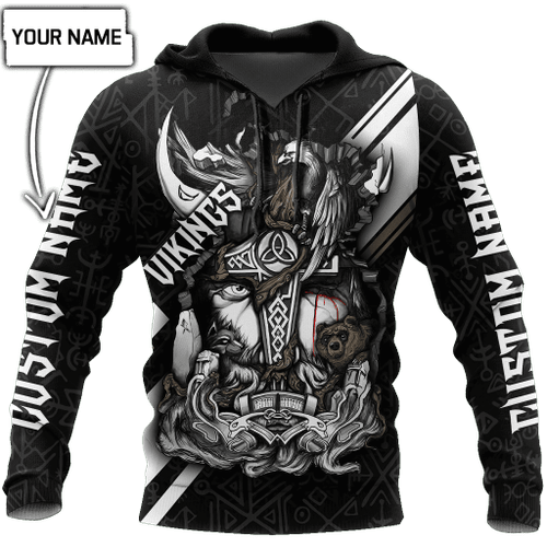 Tmarc Tee Customize Name Vikings All Over Printed Unisex Shirts